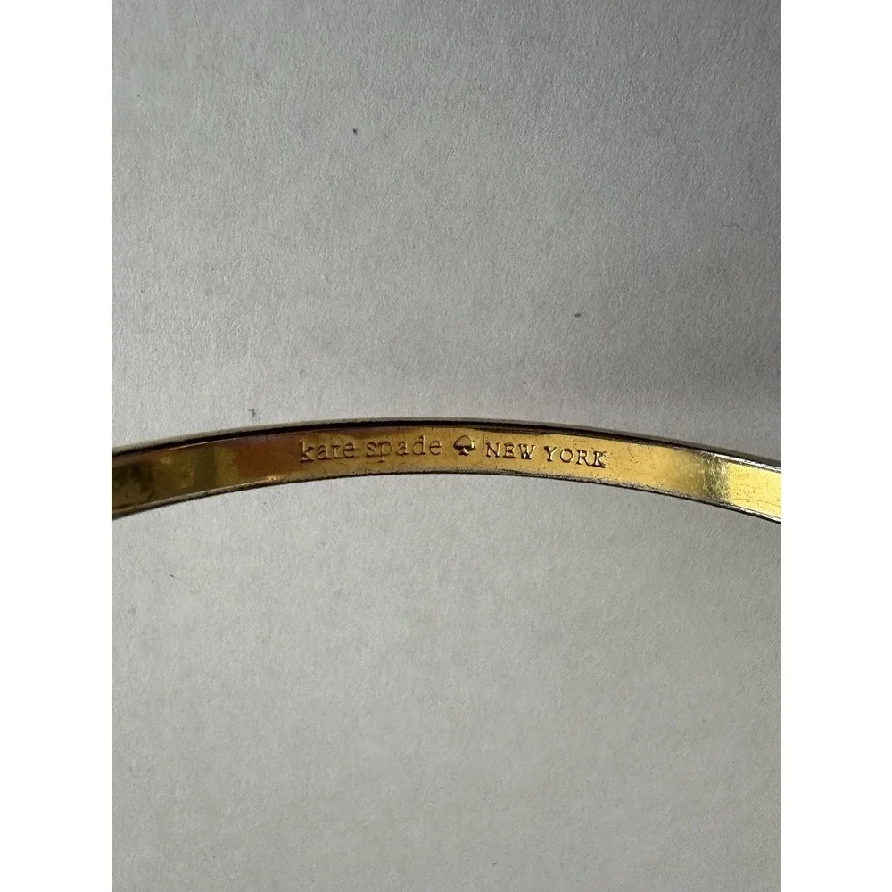 Kate Spade New York Bracelet Bangle Pink Gold "From Me To You" - Picture 12 of 16